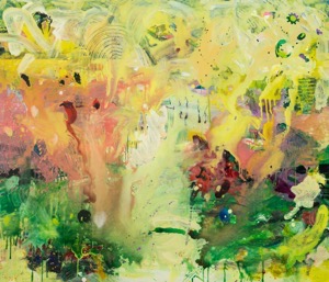 Den Boden bereiten, 2017, Acryl auf Leinwand, 120×140 cm